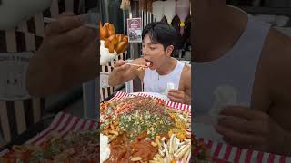 20,000 Calorie Bomb Highly Stimulating French Fries Mukbang🔥#mukbang