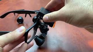 How to attach Cordless Light to your Rose Micro Loupes with our Universal Clip