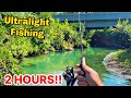 2 HOURS!! Ultralight Creek Fishing WADING