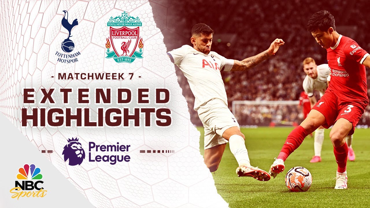 Tottenham Hotspur V. Liverpool | PREMIER LEAGUE HIGHLIGHTS | 9/30/2023 ...