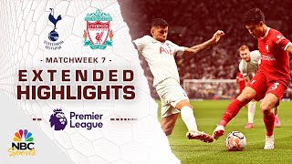 Tottenham Hotspur v. Liverpool | PREMIER LEAGUE HIGHLIGHTS | 9/30/2023 | NBC Sports