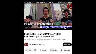 dunia & darah muda karaoke