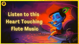 10 Min Krishna Flute Music - Flute Relaxing Music Meditation, Yoga,  Study, Calming, Soothing Music