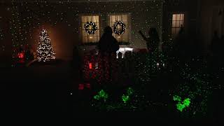 BlissLights Indoor/Outdoor Firefly Motion Red/Green Laser Projector on QVC