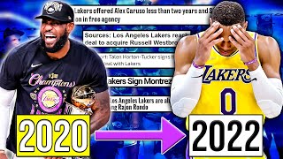 How The Lakers RUINED A Championship Team...