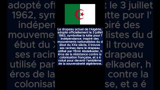 L'Histoire Cachée du Drapeau Algérien 🇩🇿 | Symbole de Liberté et Identité #shorts