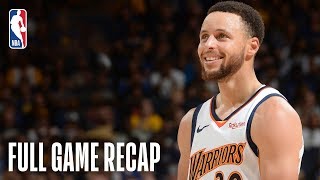 CLIPPERS vs WARRIORS | Golden State Shows Off Throwback Jerseys, Clinch Top Seed | April 7, 2019