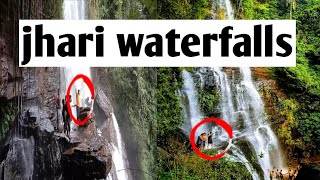 Jhari water falls 2020 /Dandeli water falls 2020/butter milk waterfalls/ Chikmagalur Karnataka