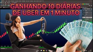 03/02/25 GANHANDO 10 DIÁRIAS DE UBER EM 1 MINUTO #trader #bolsadevalores #b3 #forex #bitcoin #crypto