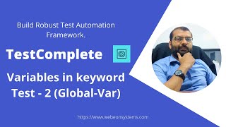 TestComplete | Global variable in KeywordTest