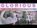 Tambourine Dance Pattern and Streamer Flags Tutorial | Glorious