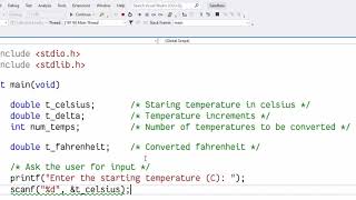 Using Visual Studio to Debug C Code (Basic) - UBC APSC 160