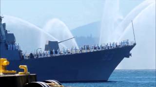 USS Howard and Seattle Fireboat Leschi