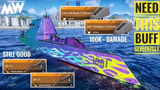 USS Michael Monsoor - crazy railgun 100k+ damage like battleship - Modern Warships