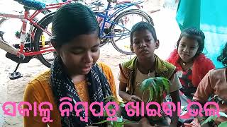 ନିମ୍ବପତ୍ର /neem leaf eating