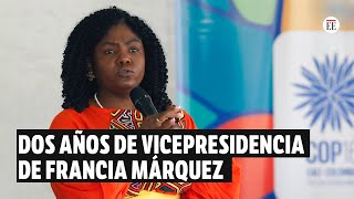 Francia Márquez: así le fue en su segundo año como vicepresidenta | El Espectador