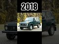 evolution lada niva 1977~2024 viralshorts