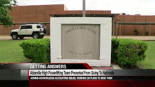 Getting Answers: Abbeville High powerlifting team