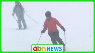 野沢温泉スキー場がオープン　雪質・量ともに上々　（abnニュース　2024.11.30）