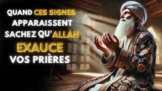 Si vous voyez ces signes, Allah dit : « Vos prières ont été entendues ! » | ISLAM