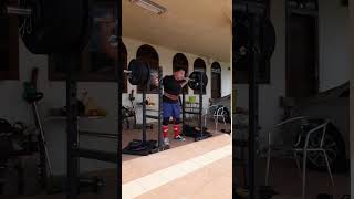 Squat 165kg x 3 reps. 4 soon.