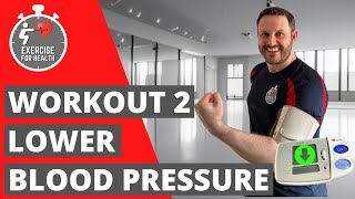 REDUCE your Blood Pressure with this home workout