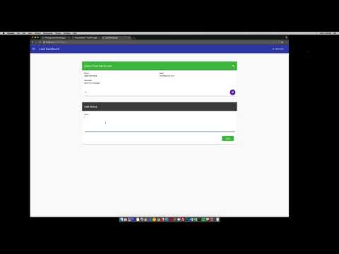 WordPress Lead Dashboard WordPress Lead Dashboard