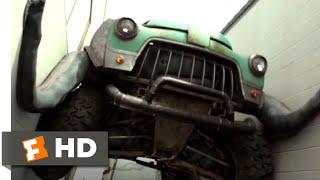 Monster Trucks (2017) - Oil Town Chase Scene (5/10) | Movieclips