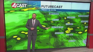 Rain starts Friday in Bay Area, NWS issues flood watch