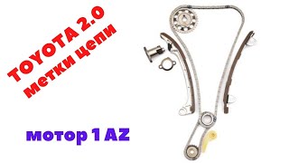 Метки ГРМ Toyota 1AZ