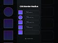 Learn CSS Border Radius - #css #coding #frontend