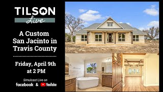 Tilson Live! A Customized San Jacinto in Travis County - April 9th at 2 PM