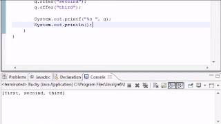 Intermediate Java Tutorial 15 Queue
