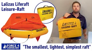 Leisure-Raft - Lalizas Ultra Compact Liferaft - smallest \u0026 lightest raft, simple to use \u0026 maintain.