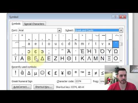 How Do I Type Greek Letters in Microsoft Word How Do I Type Greek Letters in Microsoft Word