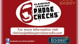 Clairissa Jenkins' Phone Checks - Frozen Account