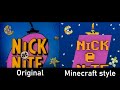 nick at nite fulfillment mambo u0026 salsa ident original vs minecraft comparison