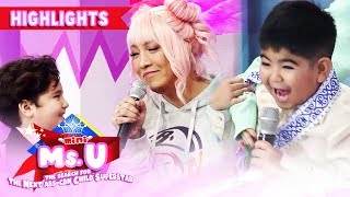 Yorme and Jordan's pick-up line for Vice | It's Showtime Mini Miss U