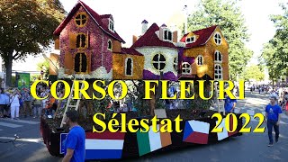 Corso Fleuri 2022 à Sélestat.