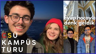 Öykü Akçuyla GSÜ kampüs turu - Eyüp b. ile denk geldik  | Daily Vlog