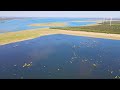 cottbuser ostsee drohnenflug am tranitz haff am 14.05.2024