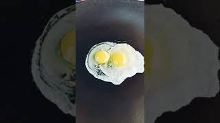 Half-Fried Egg Good For Health एक अंडे में कितनी कैलोरी होती है? Comment Me batao  first vlog viral