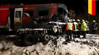 德國火車撞擊美軍運輸車 造成兩死