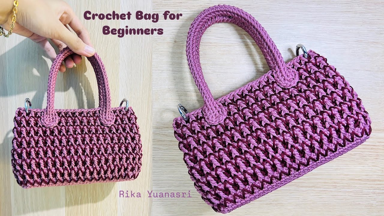 Crochet Small Bag For Beginners Youtube