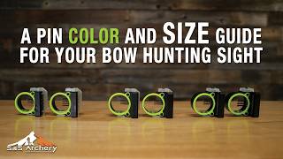 A Pin Color and Size Guide For Your Bow Hunting Sight
