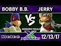 S@X 232 Melee - Bobby Big Ballz (Falco) Vs. Jerry (Fox) - Smash Melee Winnners Finals - SSBM