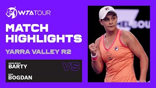 A. Barty vs. A. Bogdan | 2021 Yarra Valley Classic Round 2 | WTA Highlights