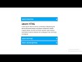 How To Make a Pure CSS Accordion Menu Using HTML and CSS Only | CSS Accordion |  E-CODEC