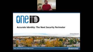 OneID: Accurate Identity-The Next Security Perimeter by Anthony Ghilarducci