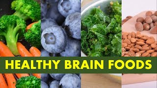 Top 15 Best Foods for Brain Health and Memory | Healthy Brain Foods